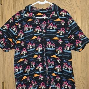 Neff Hawaiian Mushroom Print Shirt
